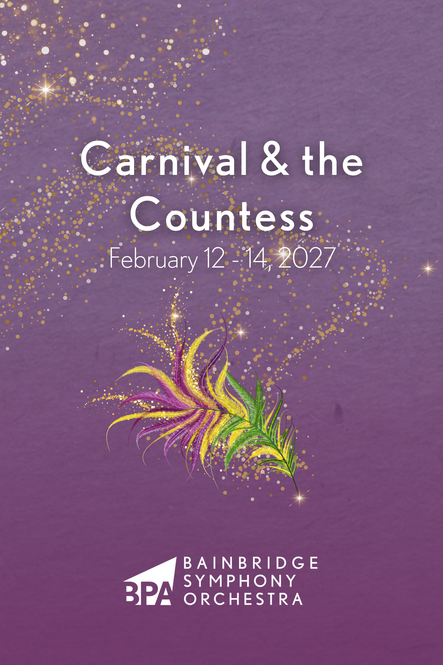 Bainbridge Symphony Orchestra Presents: Carnival & the Countess