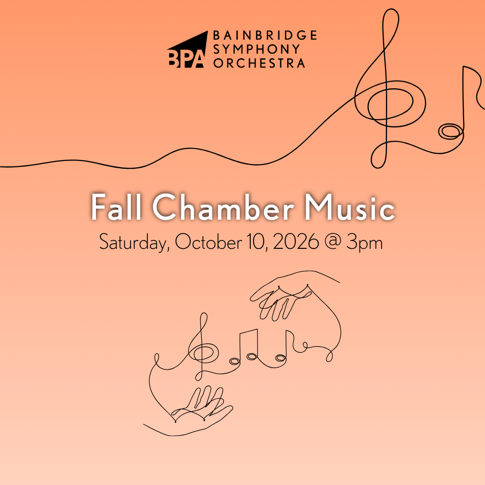 Bainbridge Symphony Orchestra Presents: Fall Chamber Music