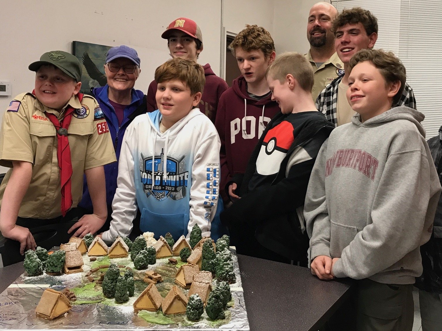 Scouts with partially built display.jpeg