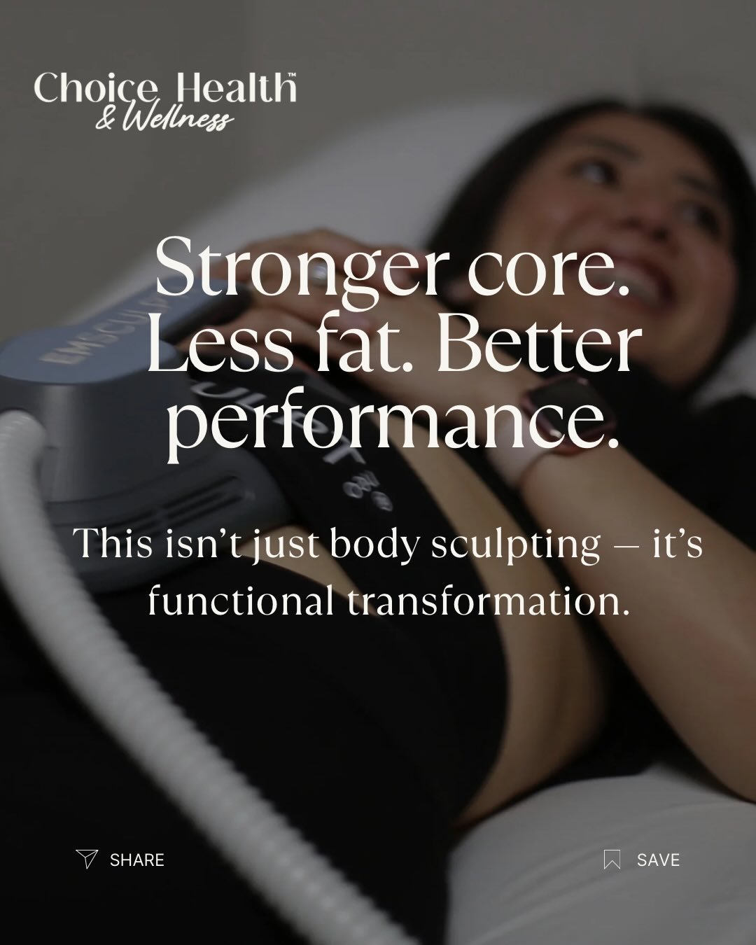 Transform the way your body looks and functions with EMSculpt NEO ✨

This advanced, non-invasive treatment helps build muscle, reduce stubborn fat, and improve core strength&mdash;all at the same time. Whether your goal is better performance, increas