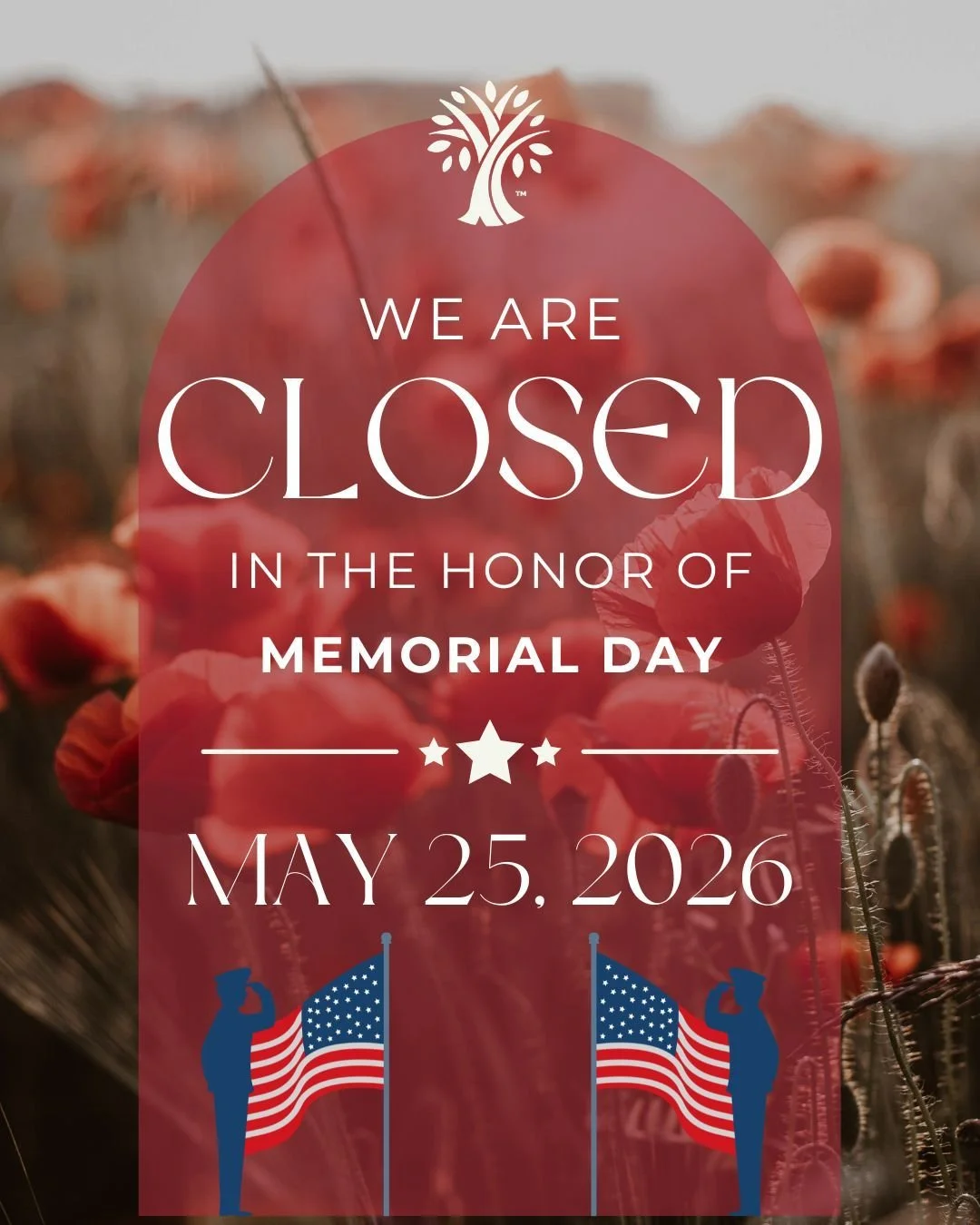 Today we remember the courage, sacrifice, and service of those who made the ultimate sacrifice. Wishing everyone a meaningful Memorial Day. ❤️🤍💙