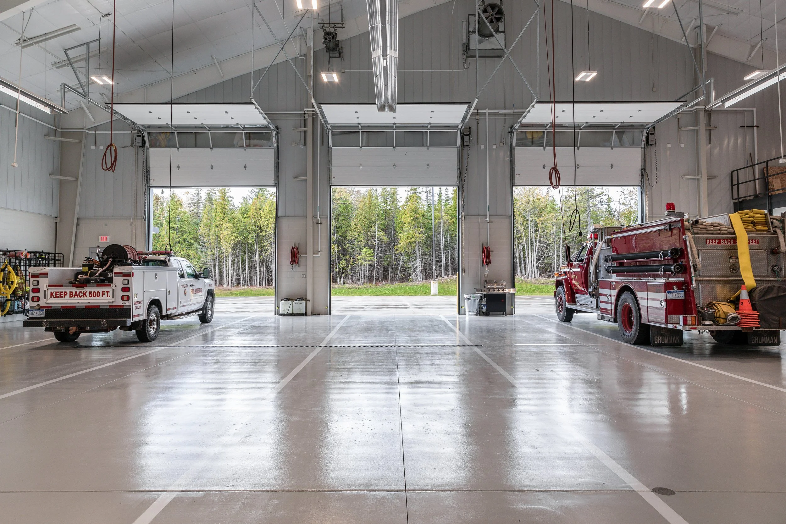 St. Ignace Fire Station — C2AE Architecture + Engineering