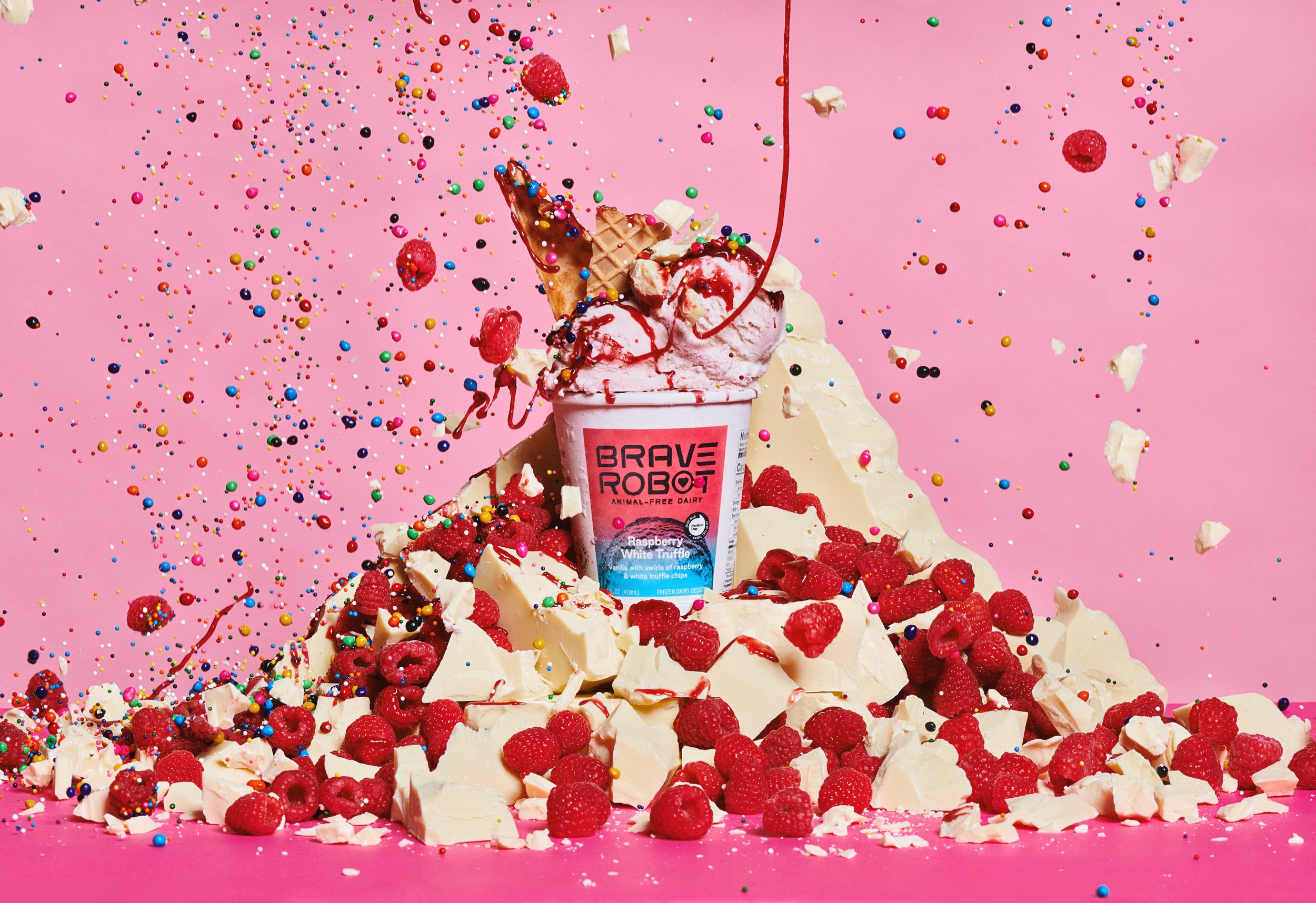 Social GIF highlighting the amount of delicious texture in every bite. 