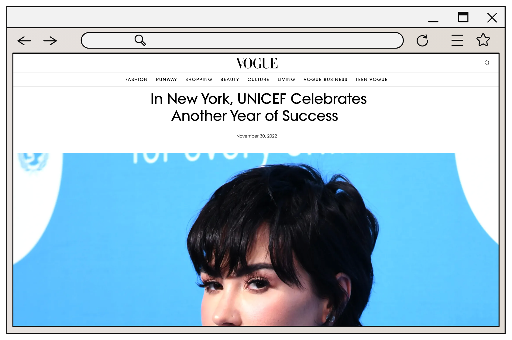 CE Press - UNICEF - Vogue