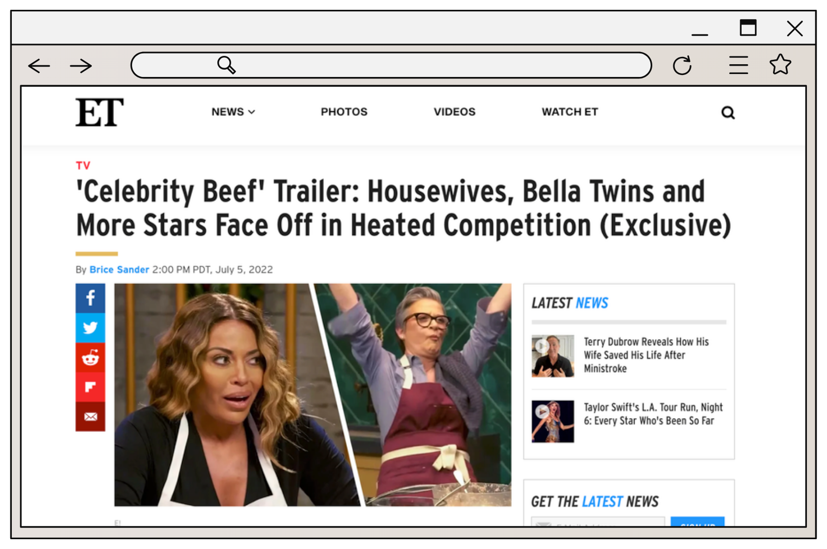 CE Press - Celebrity Beef - Entertainment Tonight