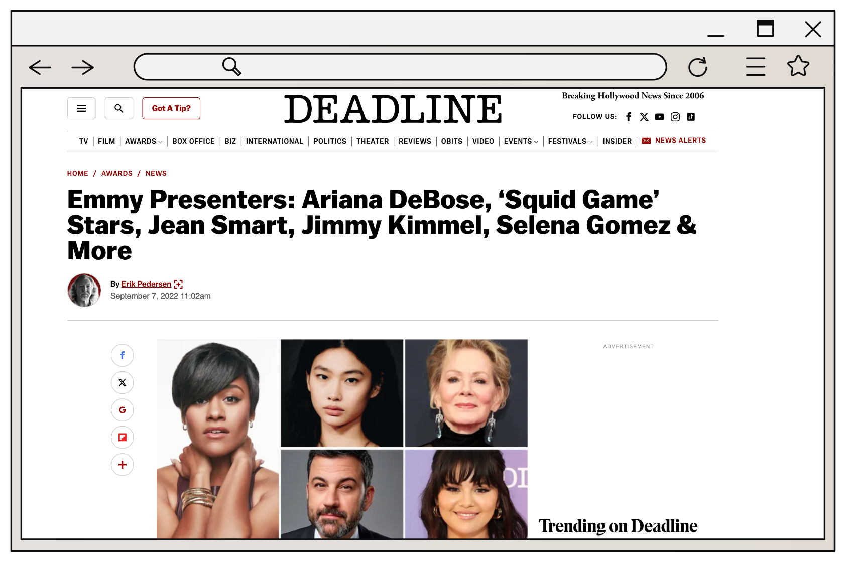 CE Press - Emmys - Deadline