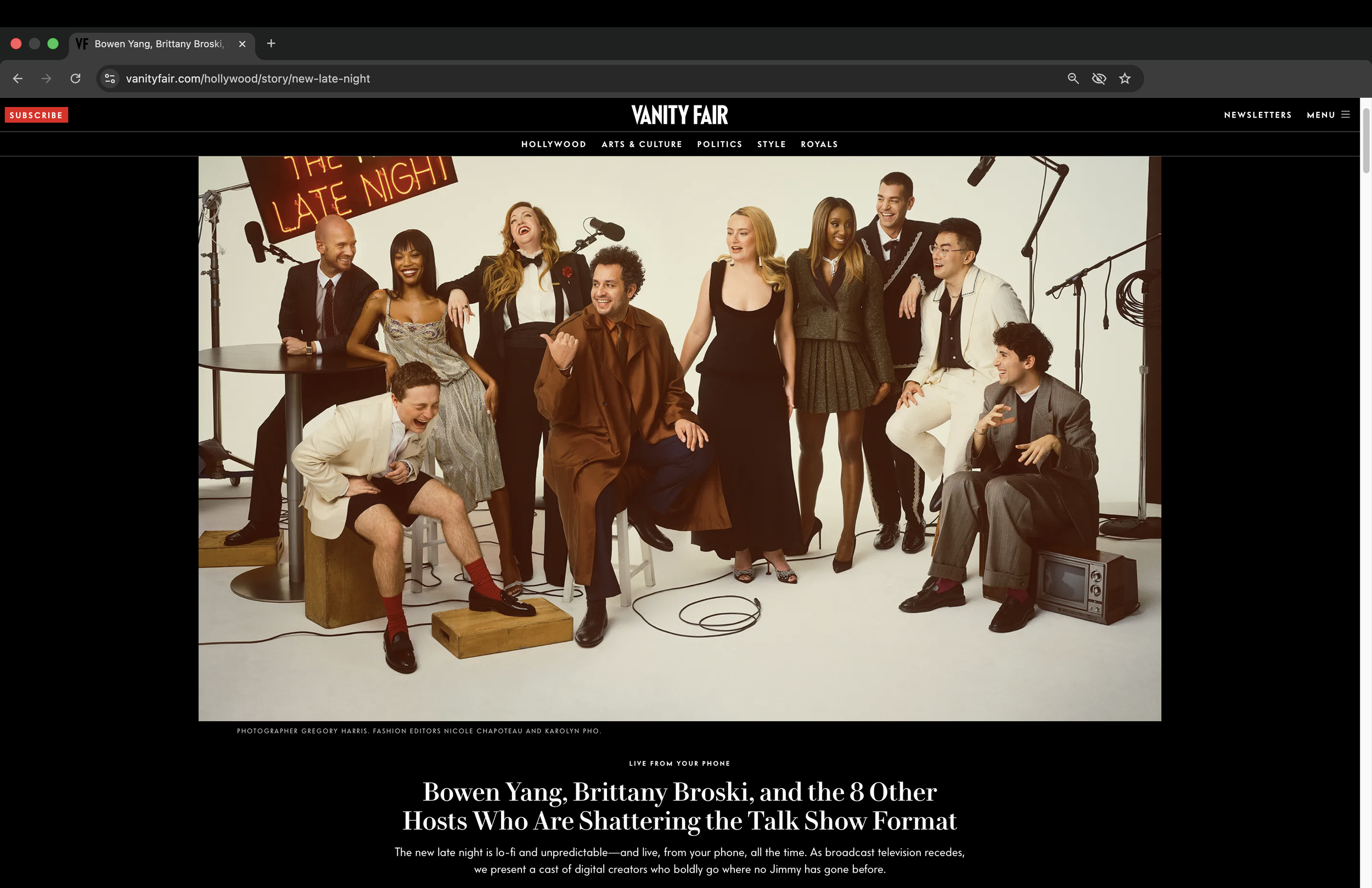 Cultivated Entertainment - Jake Shane - Ziwe - Bowen Yang - Matt Rogers - Julian Shapiro-Barum - Vanity Fair 