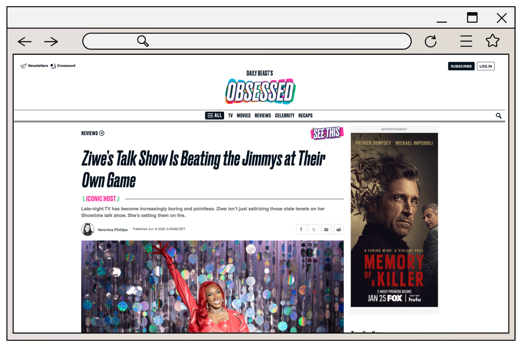 CE Press - Ziwe - Daily Beast