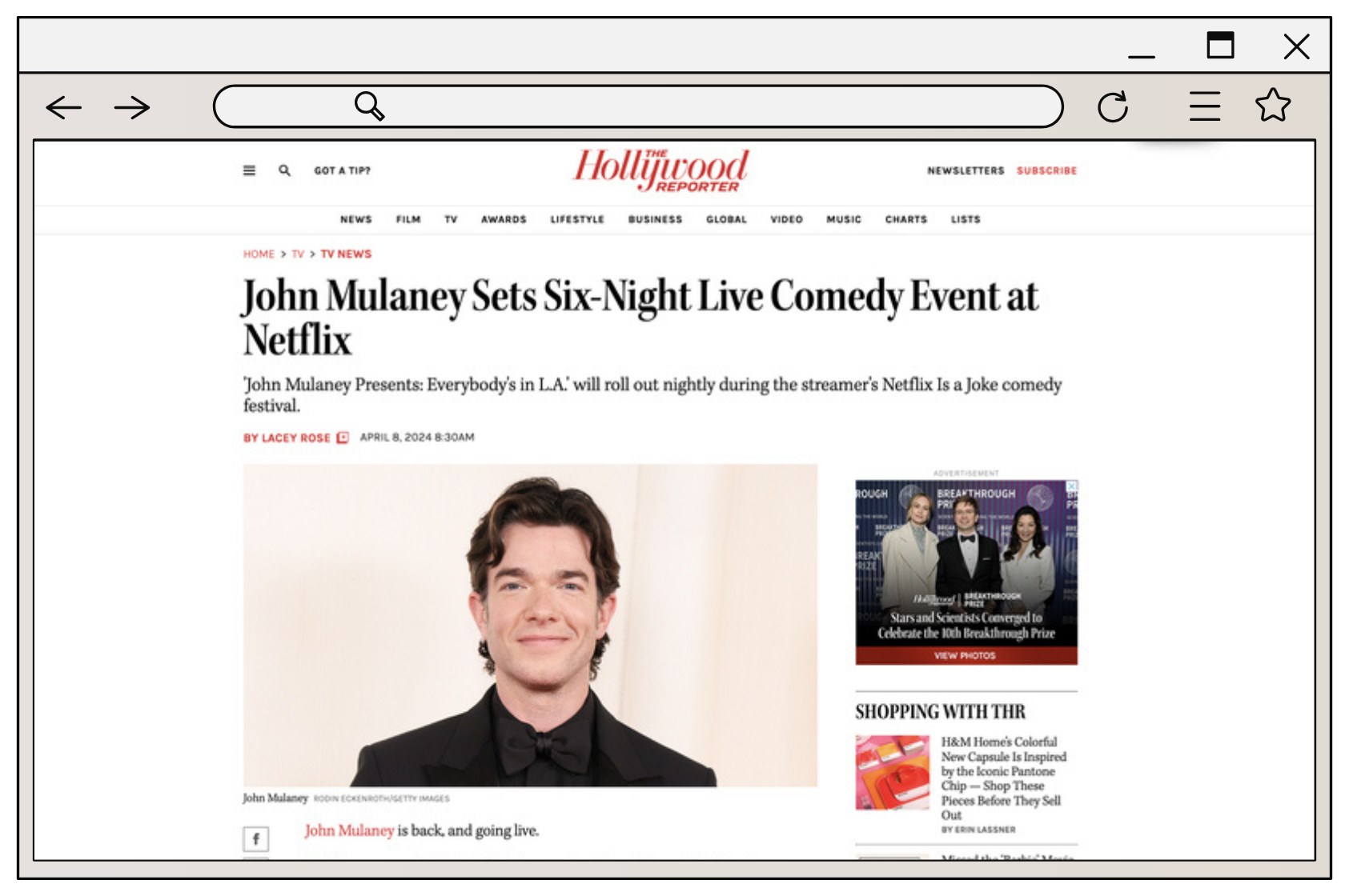 CE Press - John Mulaney Netflix Is A Joke - The Hollywood Reporter 