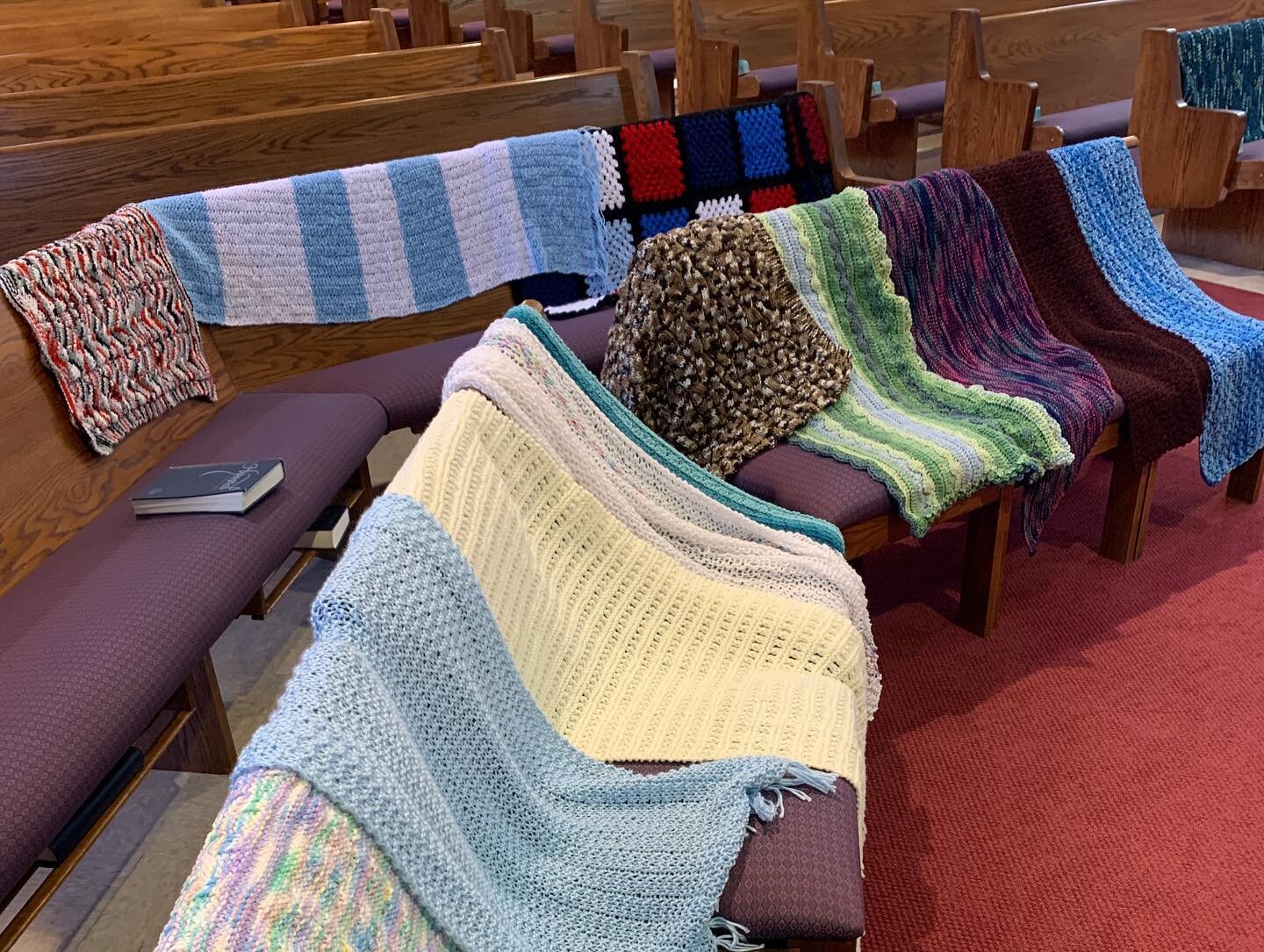 This morning we blessed blankets to comfort the struggling and got together for a meaningful council meeting following a restorative worship service. It is good to be together as BCOB! Come and see!