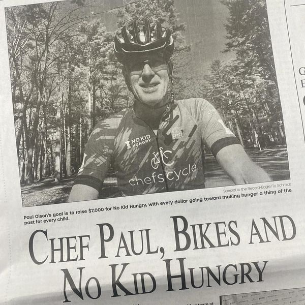 There's still time for you to help Chef Paul meet his fundraising goal for No Kid Hungry!

Chef Paul along with other award-winning chefs and members of the culinary community are about to participate in a 3-day, 300-mile ride to raise critical funds