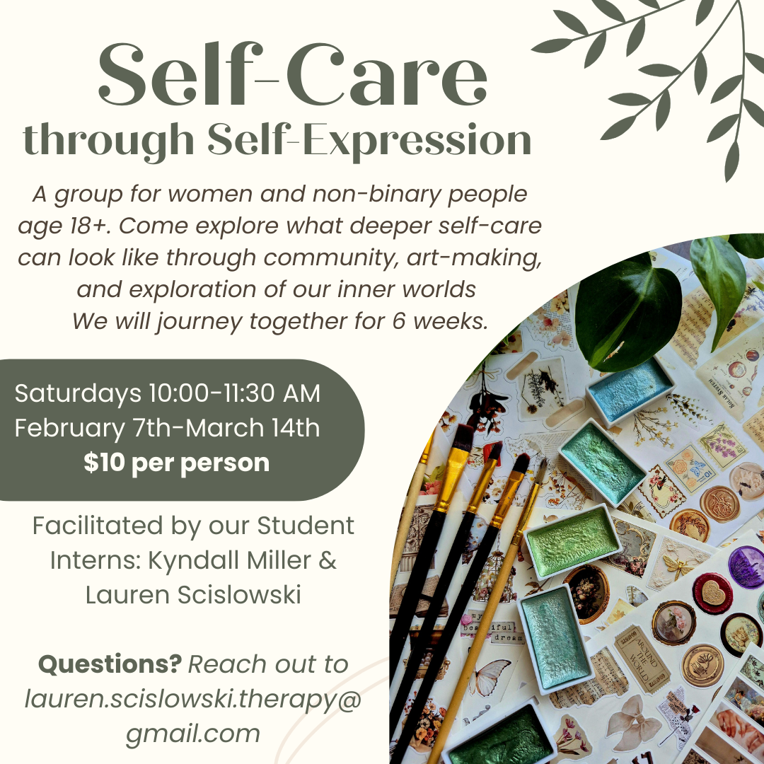 Self-Care Through Self-Expression: A Creative Group for Connection, Reflection, and Healing