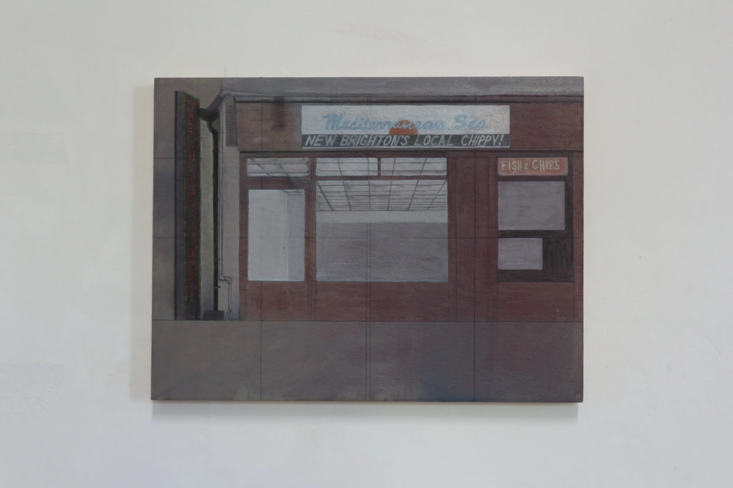 Mediterranean Sea (2024)
Oil on wood panel
31 x 23cm