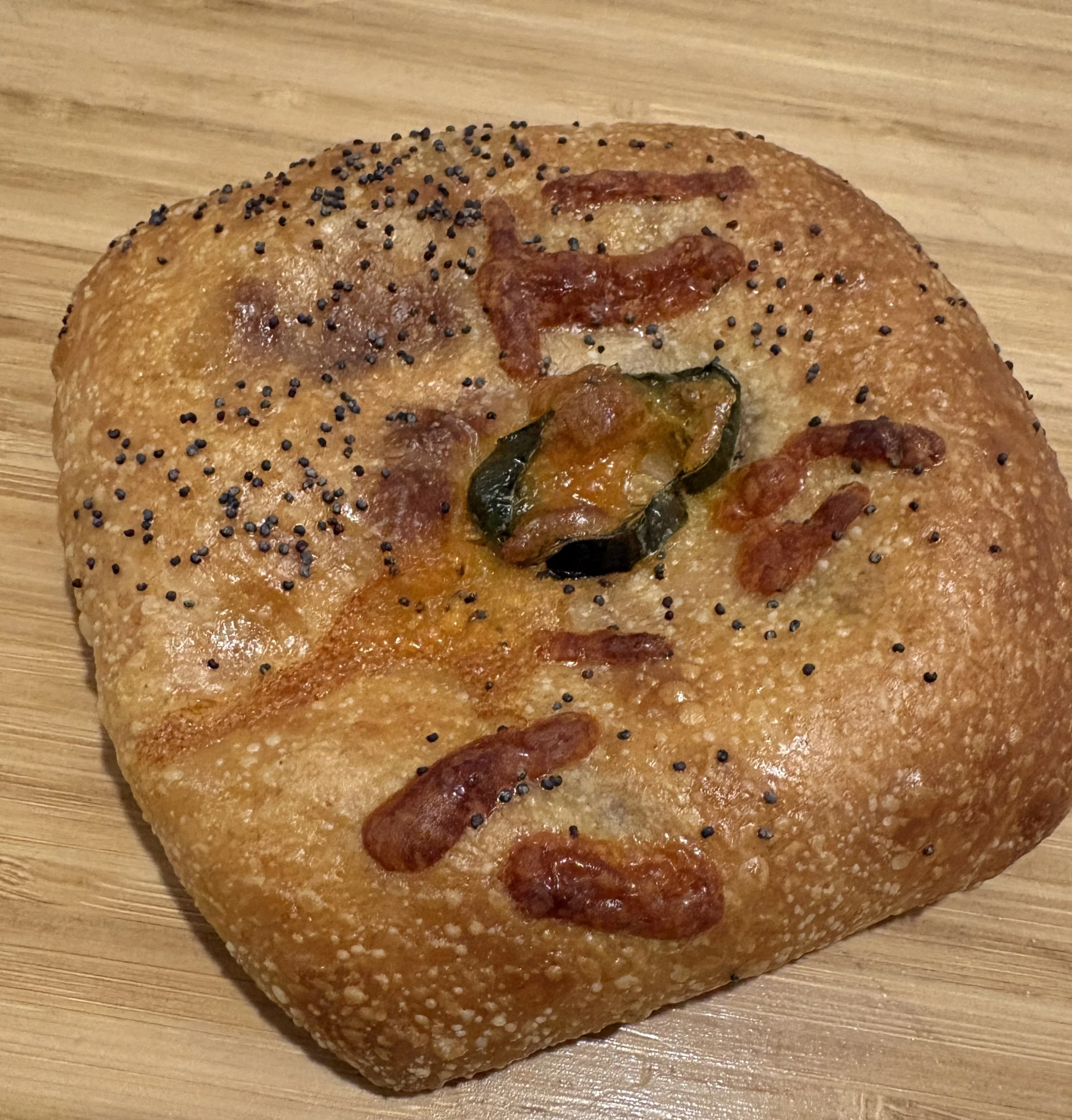 Ham Cheddar & Jalapeno Kolache