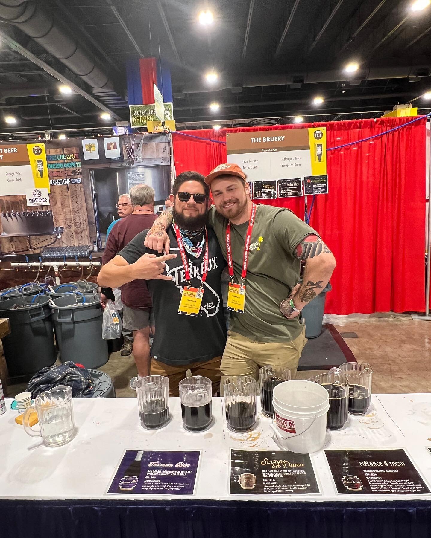 In Denver?  Say hello to OC Brewers during @greatamericanbeerfestival