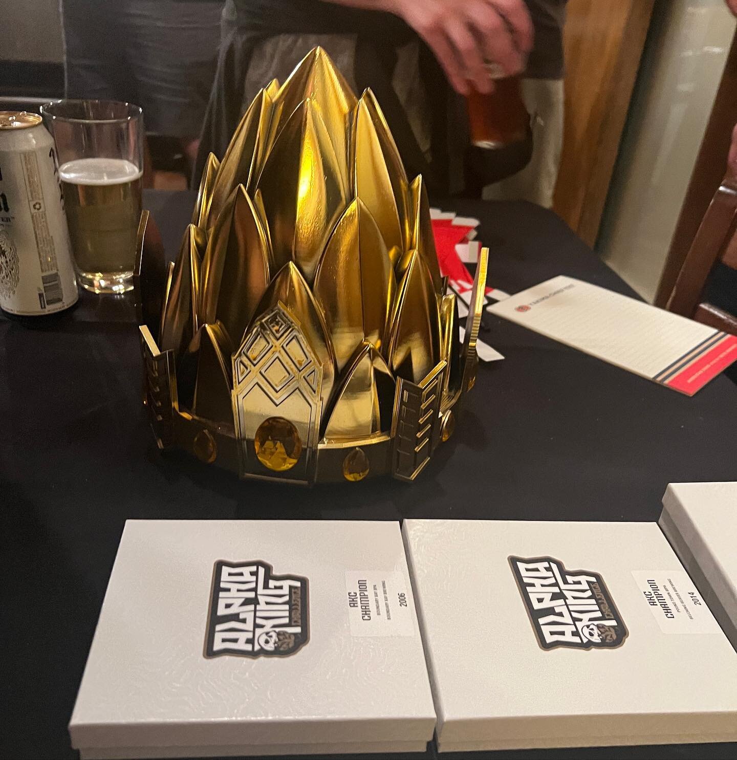 Congratulations @brewery_X
for taking home the 👑 for 
The 25th Anniversary Alpha King! @yakimachief 

Slap and Tumble DIPA coming in at 88 IBUs! Slap and Tumble was brewed by Trevor Walls with Citra&reg;, Mosaic&reg;, Nelson Sauvin T90 and Ekuanot&r