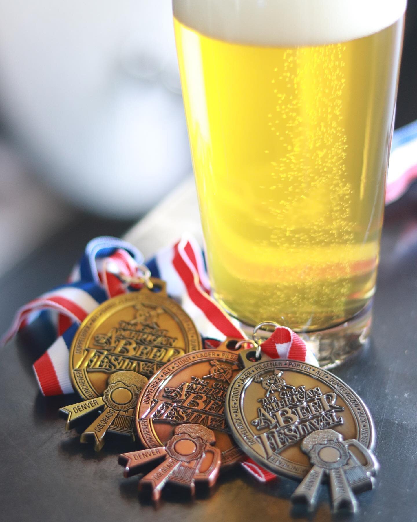 Orange County Breweries take home 11 medals at Great American Beer Festival&reg; 2023!

🥇 Huckleberry PHin Sour by @lostwindsbrewing won Gold for Fruited American Sour Ale 

🥈 Super Tonic by @docentbrewing won Silver for Coffee Stout or Porter

🥈C
