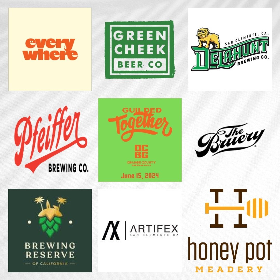 🍻🎉 Exciting News! We're thrilled to announce more incredible breweries joining this year&rsquo;s GT Beer Festival lineup:

Everywhere Beer Co - Orange, CA
Green Cheek Beer Co - Orange, CA
Delahunt Brewing Co - San Clemente, CA
Pfeiffer Brewing Co -