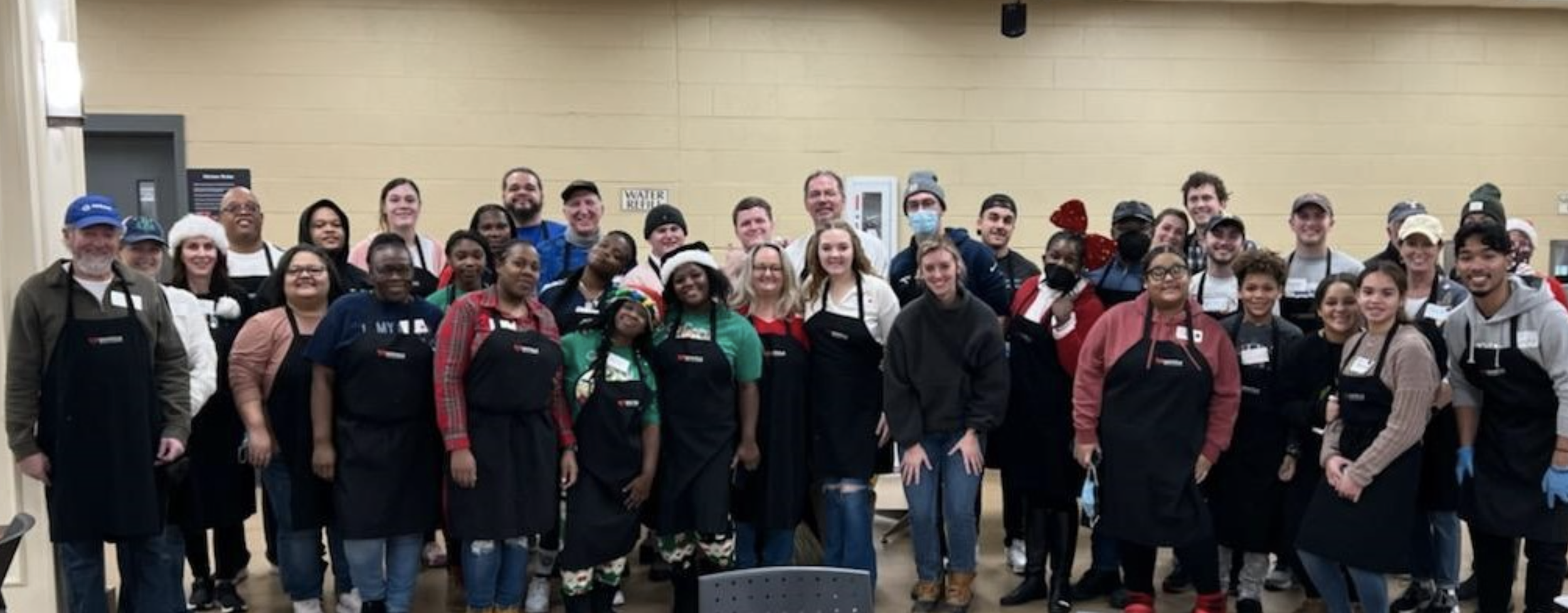 Christmas Morning 2022, volunteering at the  Nashville Rescue Mission
