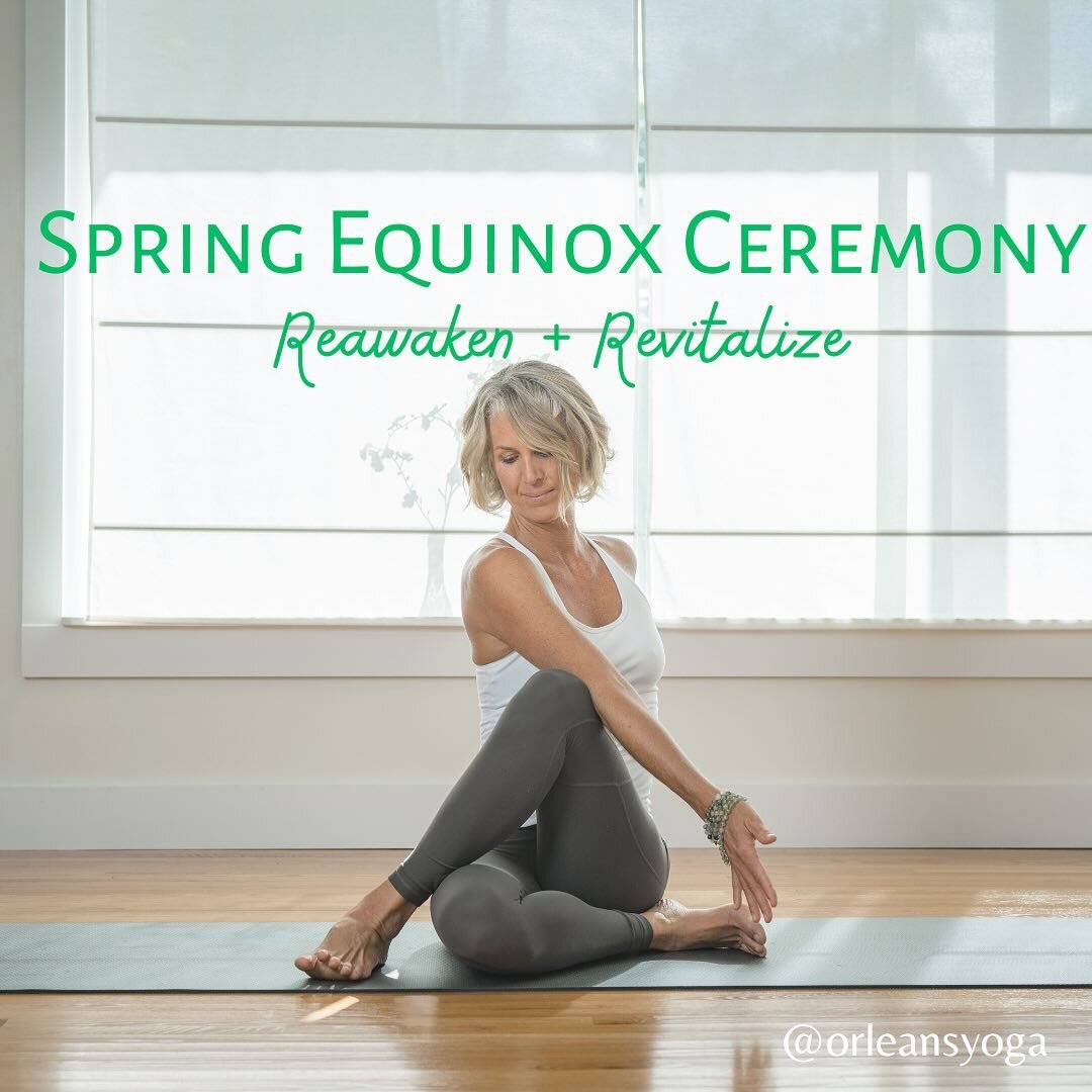 Spring is coming🌱
Saturday, March 16 // 12-2pm

The Spring Equinox is a time of balance, as the length of day and night are equal, and a time of reawakening and new growth.

Join Petra for this detoxifying practice to embrace the rebirth and renewal