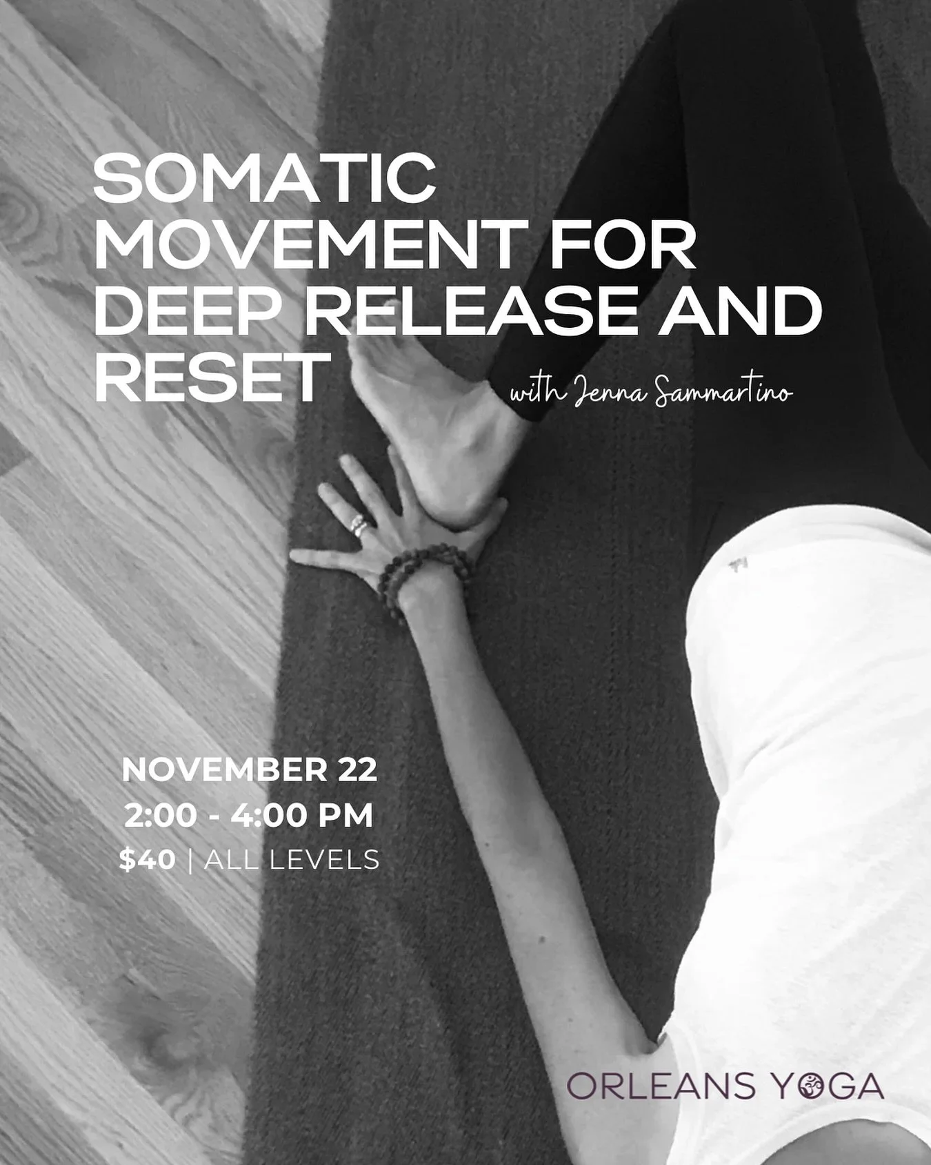 In the somatic movement practice of SATYA, we slide and glide, we gently rock and roll, but most importantly, we breathe and listen.

The practice is gentle and slow and facilitates body-mind connection (embodied awareness). It soothes the nervous sy