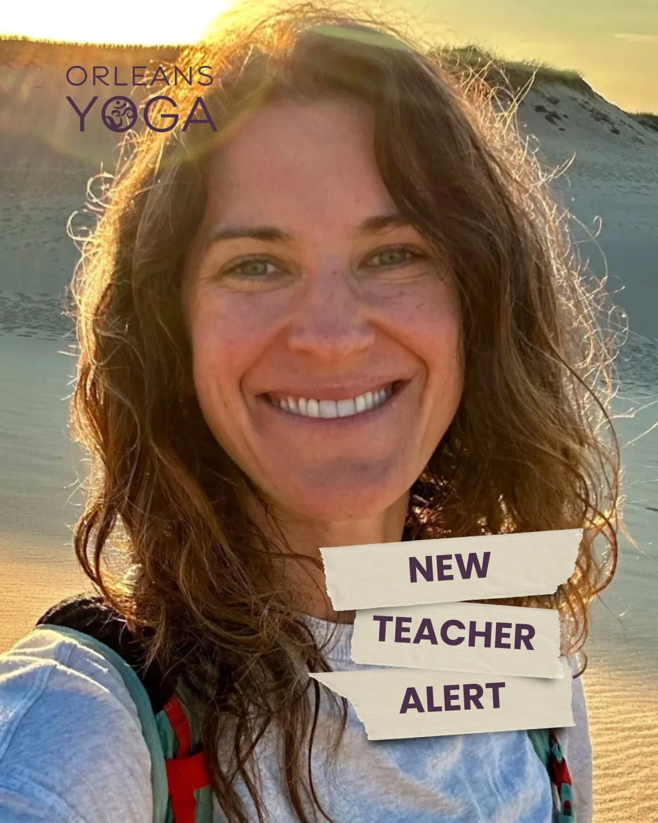 💛 Welcome Jackie to the Orleans Yoga teaching team

We&rsquo;re so happy to welcome Jackie to our community. Her path brings her full circle back to Cape Cod and we&rsquo;re honored to have her teaching with us. Head to our website to read more abou