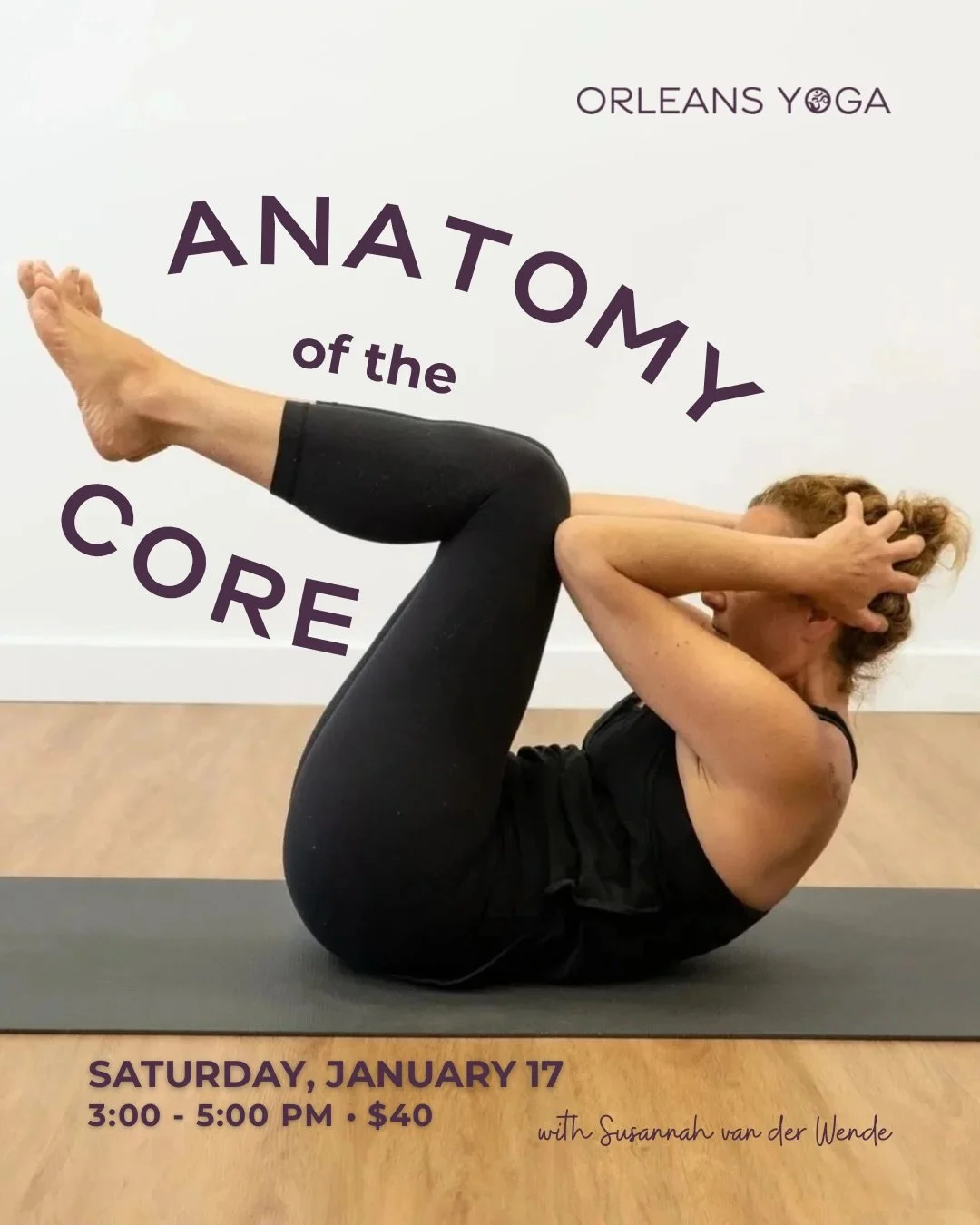 Deepen your connection to your center 🌟 Join @svanyogi to explore the muscles that support your core, breath, and movement. All levels welcome! 🧘&zwj;♀️