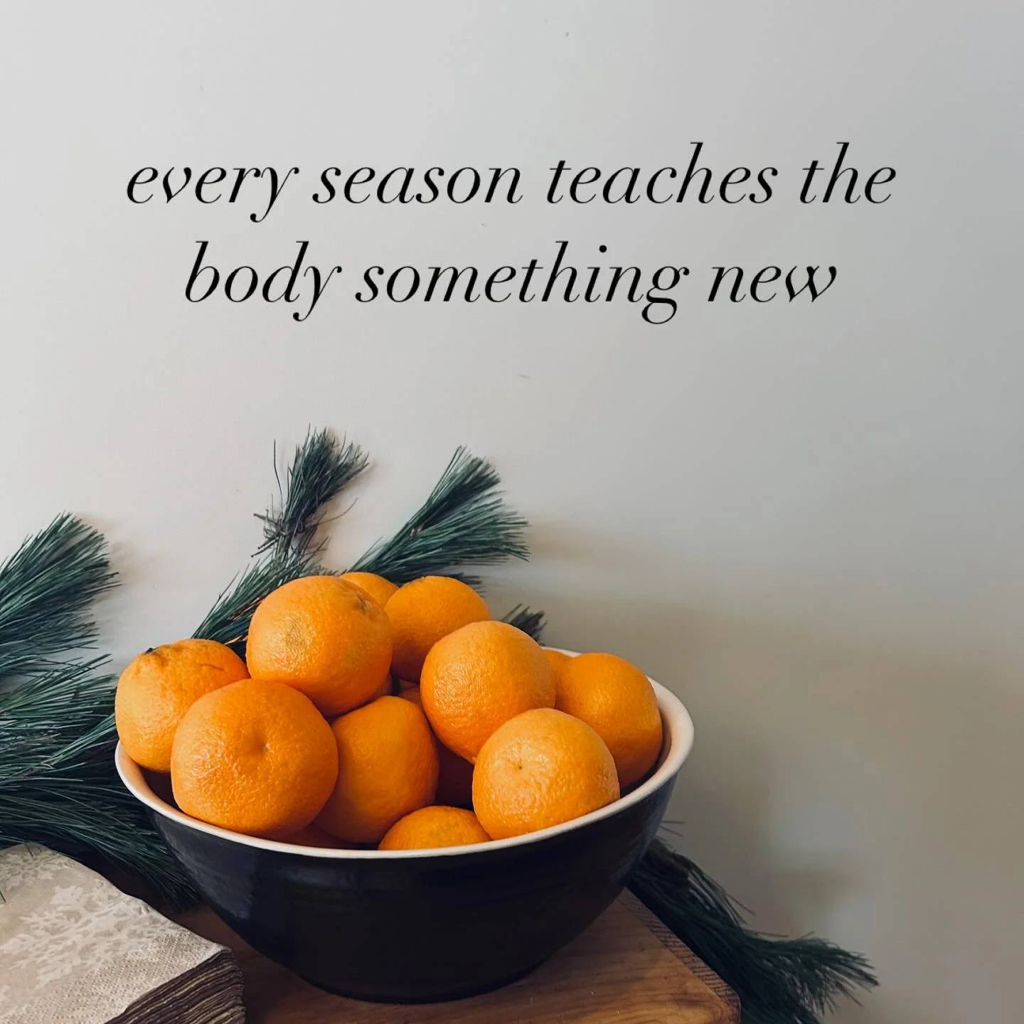 Winter doesn&rsquo;t end all at once.
It softens. Shifts. Makes space.

The body changes the same way; not in dramatic leaps but subtle cycles of breath, effort, rest, and renewal.

As we move through winter, we&rsquo;re honoring these quiet transiti