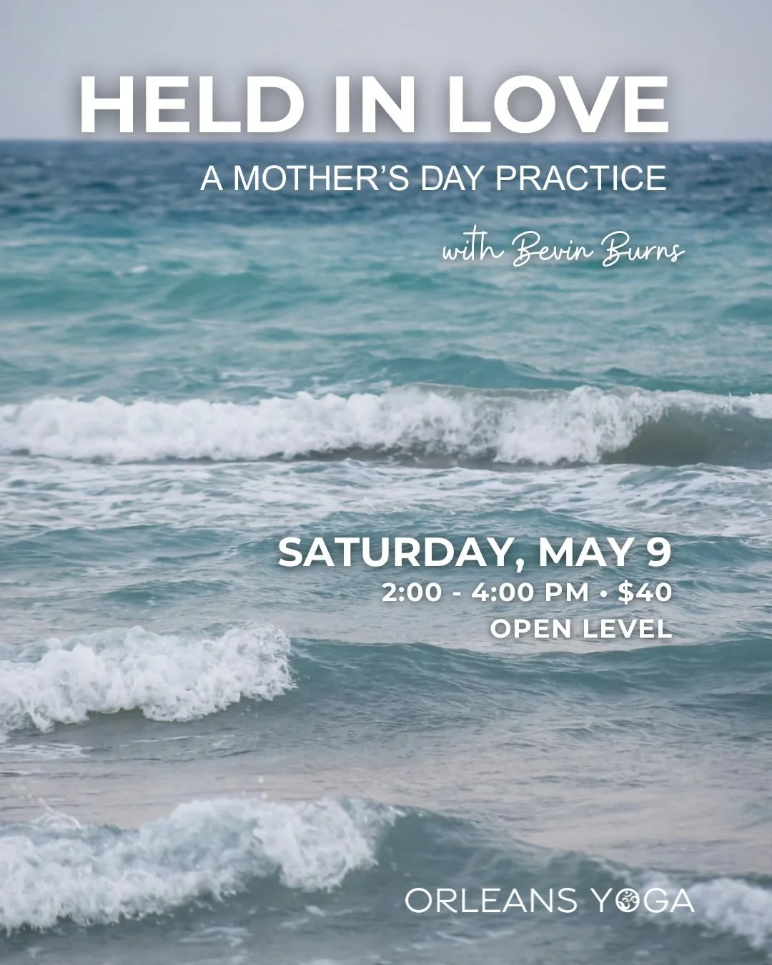 Held in Love 🫶🏼 is a two-hour yin and restorative workshop created in honor of Mother&rsquo;s Day and the many mothers and nurturing forces that shape our lives. Mothers are so often asked to carry so much for others, often without enough space to 