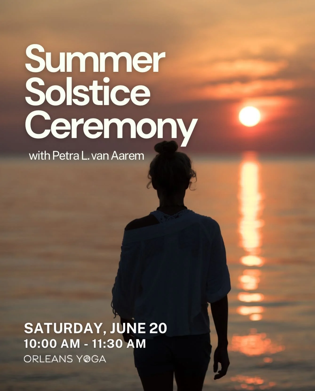 Join Petra for a special Summer Solstice Ceremony on Saturday, June 20 from 10:00&ndash;11:30 AM. ☀️

Surya Namaskar is not just a physical exercise; it&rsquo;s a moving prayer, a salute to the life-giving sun within and around us.

This special Summ