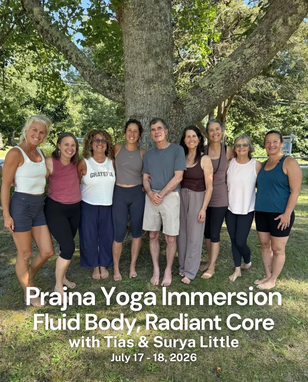There is something special about gathering to practice together.

Last summer, many of our Orleans Yoga teachers spent two days immersed in practice and study with Tias &amp; Surya Little. We left inspired, challenged, and reminded that there is alwa