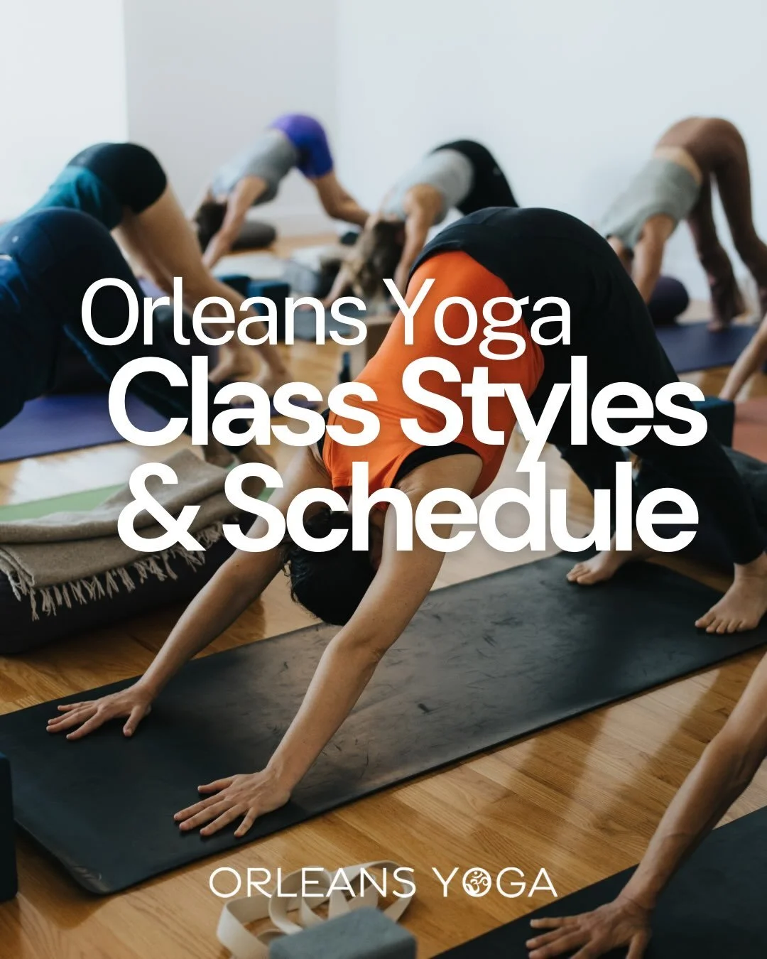 As you settle into your fall routine, here&rsquo;s a reminder of the variety of classes and teaching styles you can find each week at Orleans Yoga.

From Gentle, Yin, and Restorative to Align/Flow, Yoga Conditioning, Slow Flow, and Ropes + Slings, th