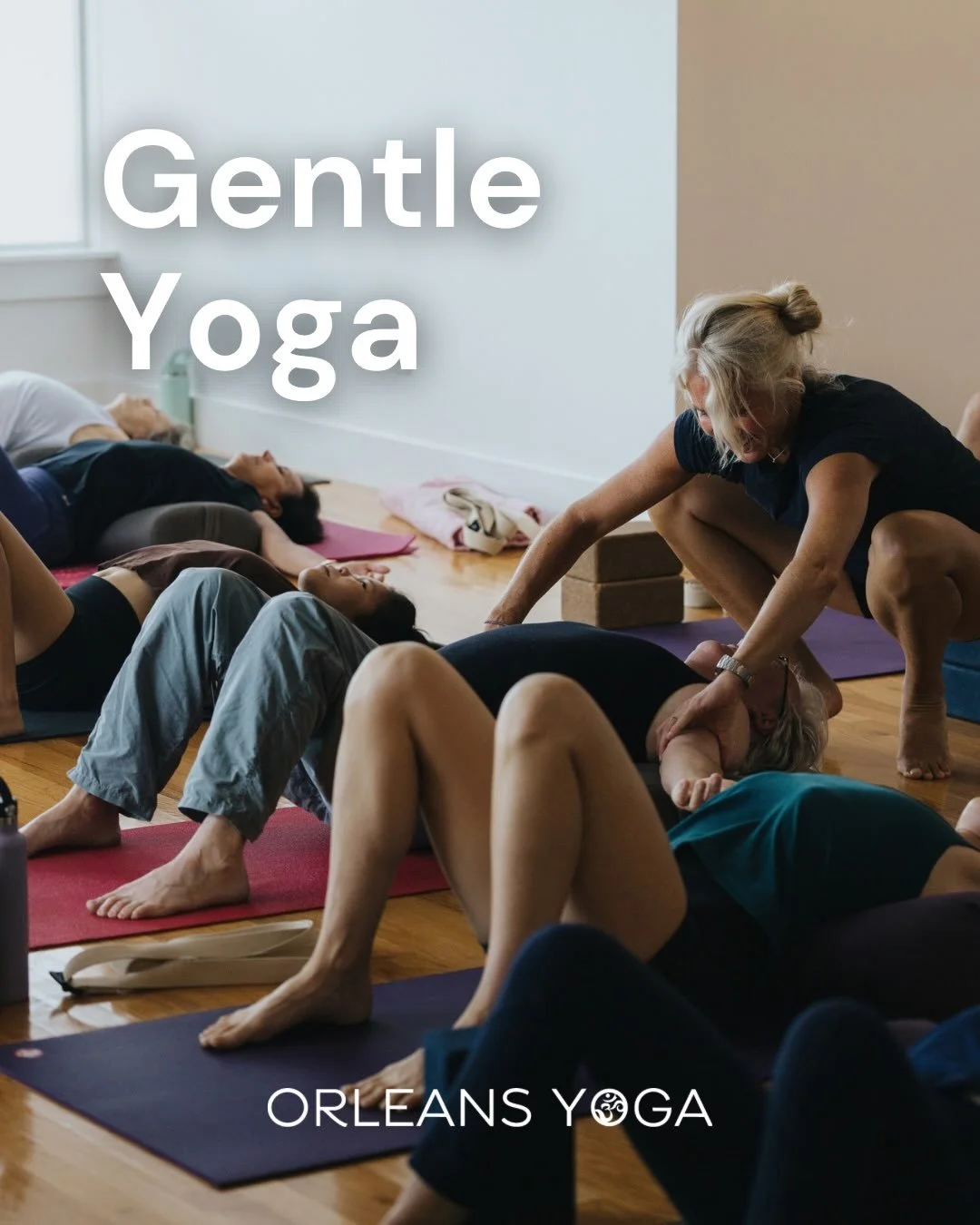We&rsquo;re taking a closer look at the different ways to practice at Orleans Yoga, starting with Gentle Yoga.

If you&rsquo;re craving a little more room to slow down and settle in, Gentle Yoga offers a steadier, more spacious way to move.

Through 