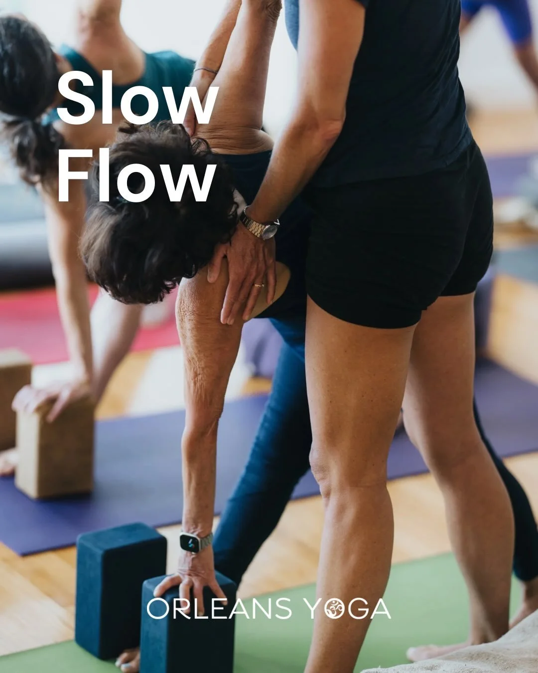Some days call for movement. Others call for rest. Slow Flow gives you space for both.

This class combines a fluid sequence of foundational yoga postures with the quieter pace of Yin and Restorative Yoga, allowing the practice to gradually shift fro
