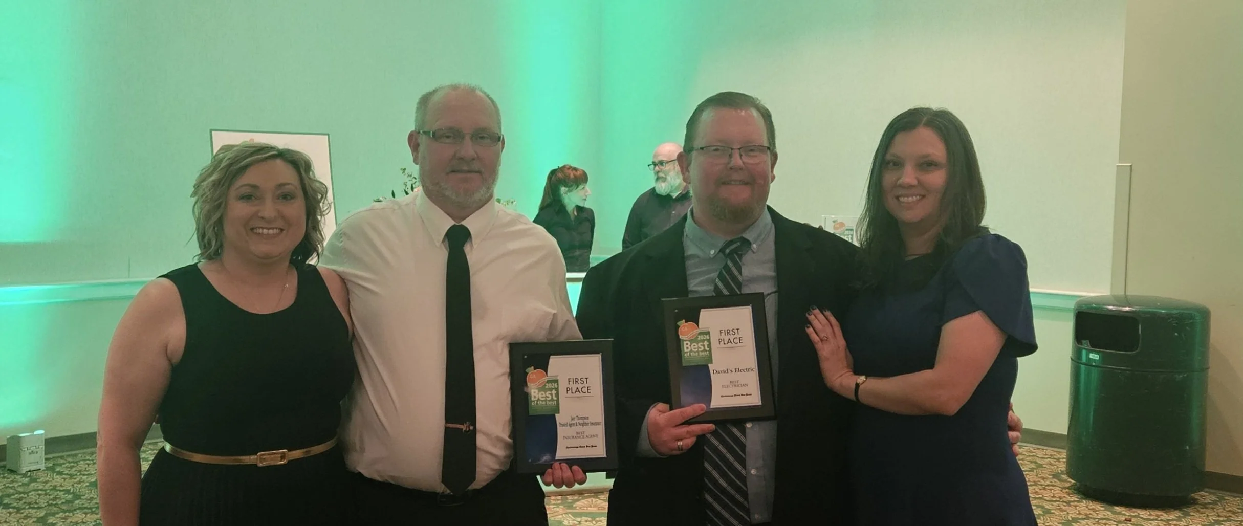 A Winning Family!!
(Left to Right) Erica Thompson, Jace Thompson, Joseph Thompson, Adriana Thompson