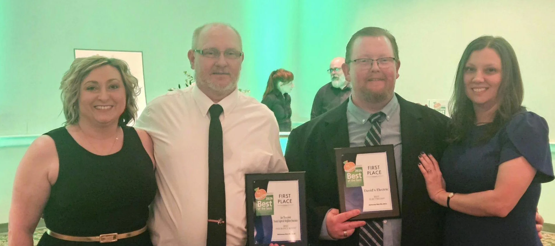 A Winning Family!!
(Left to Right) Erica Thompson, Jace Thompson, Joseph Thompson, Adriana Thompson