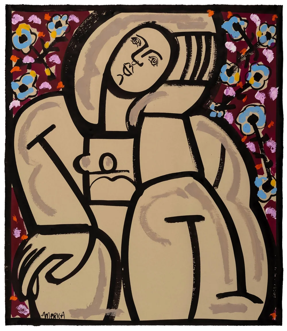 Woman Sits And Thinks About How Beautiful Things Can Be II