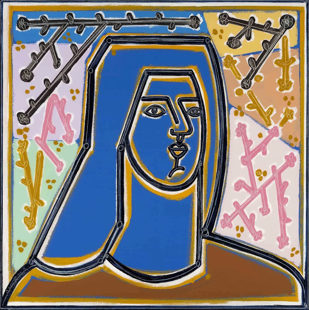 Portrait with Colors