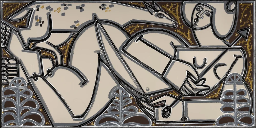 The Huntress And The Faun