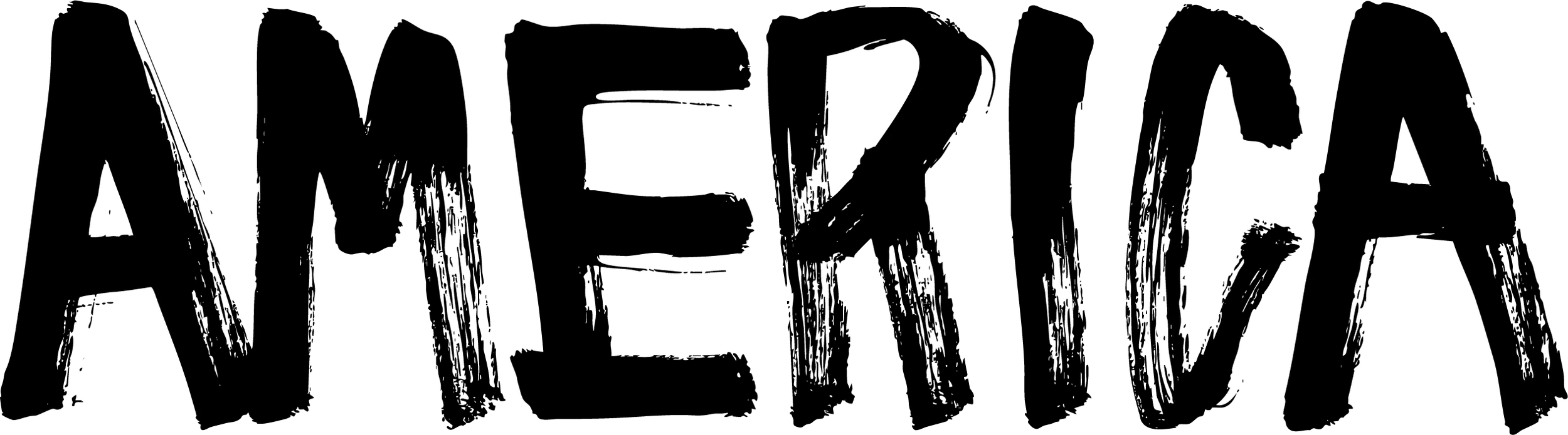 2026 logo black for Colombian-American artist America Martin.