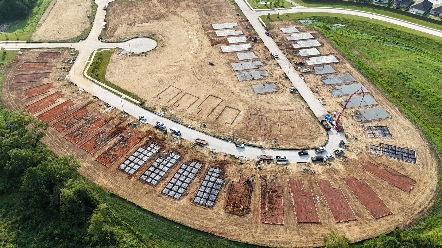 Whole subdivision on the schedule? Say less. Lexus Concrete shows up ready to pour lot after lot, slab after slab, without breaking stride.⁠
⁠
 Builders love us because we keep the pace going from the first foundation to the last driveway. Big neighb