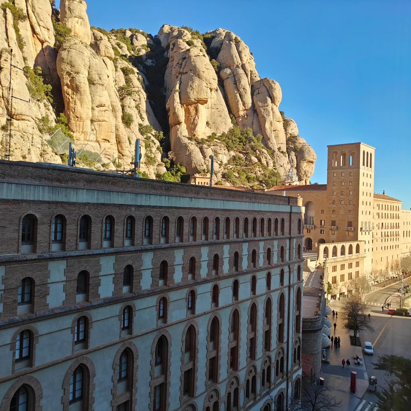 🌟 Every path tells a story, and every view is a memory in the making 🌟

We embark on an unforgettable three-day journey through the breathtaking Montserrat mountain range near Barcelona - This is Santa Maria de Montserrat Abbey.

This is a sneak pe