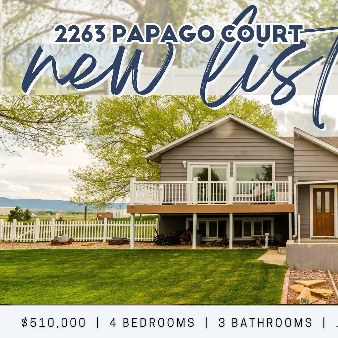 🚨NEW LISTING🚨We love a house with 3 bathrooms, right?! Located in a lovely cul-de-sac with mountain views in town, an extra lot for toys or future shop space.  💰Offered at $510,000

More info here: https://bit.ly/2263PapagoCourt (OR LINK IN BIO)  