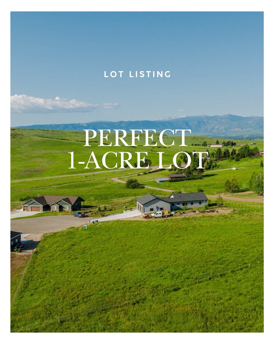 🚨1-ACRE LOT LISTING WITH VIEWS🚨These lots are rarely up for grabs because once people buy, they stay. Lot 7 in Freedom Ranch Lane in Sheridan, WY is located in an established conservation subdivision with 70% of the land is permanently protected&md