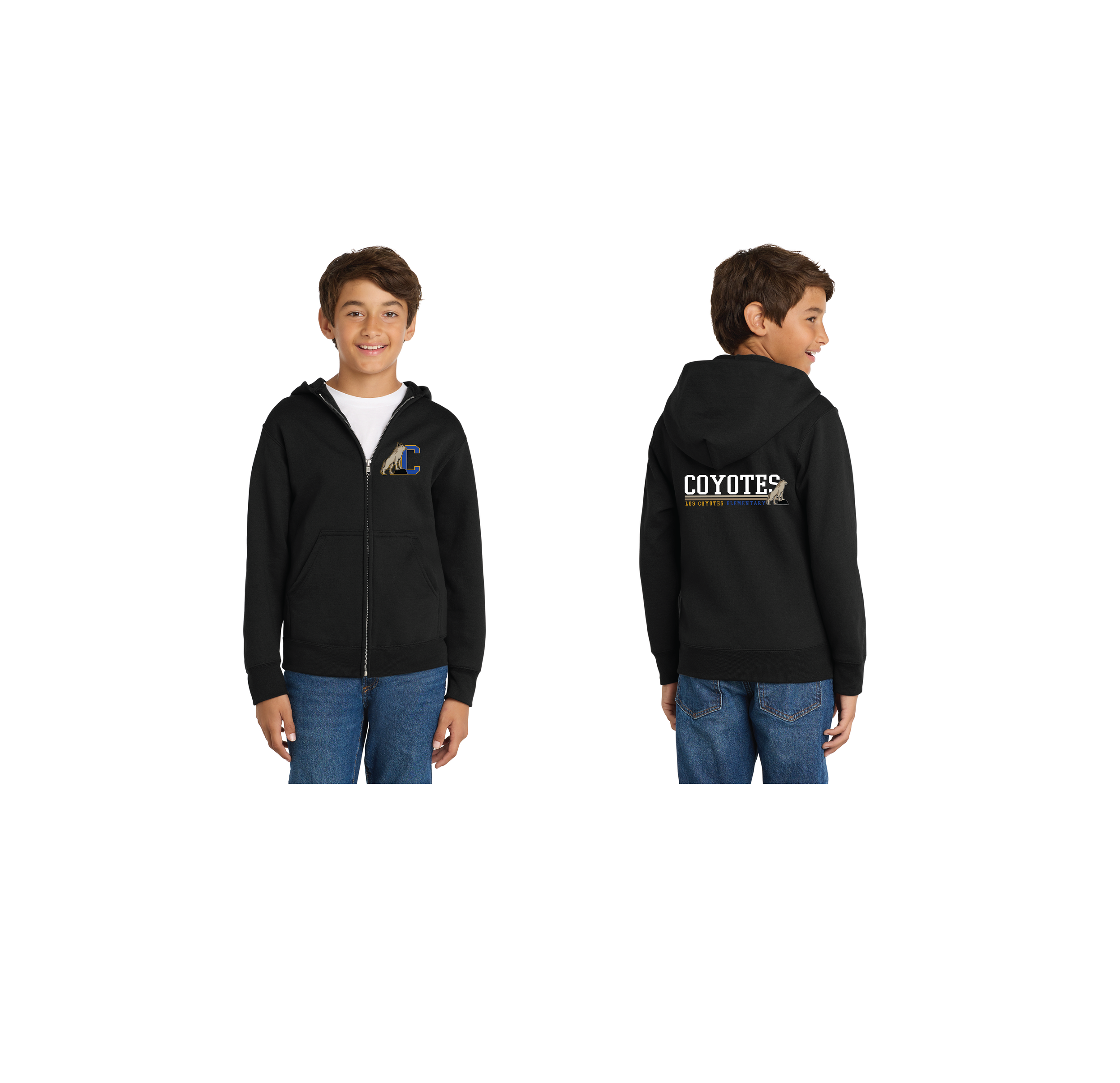 Youth Zip Up Hoodie