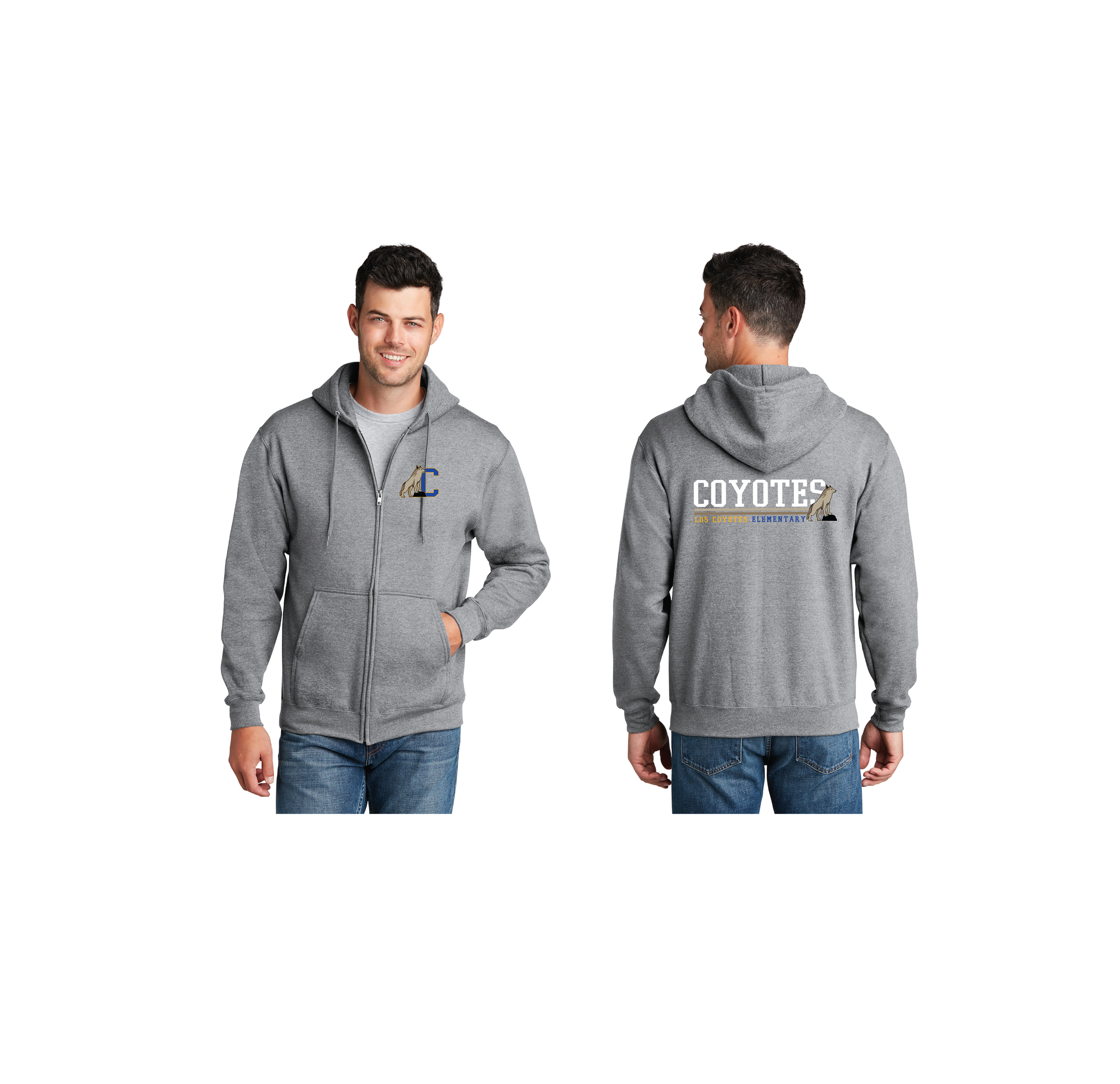 Adult Zip Up Hoodie