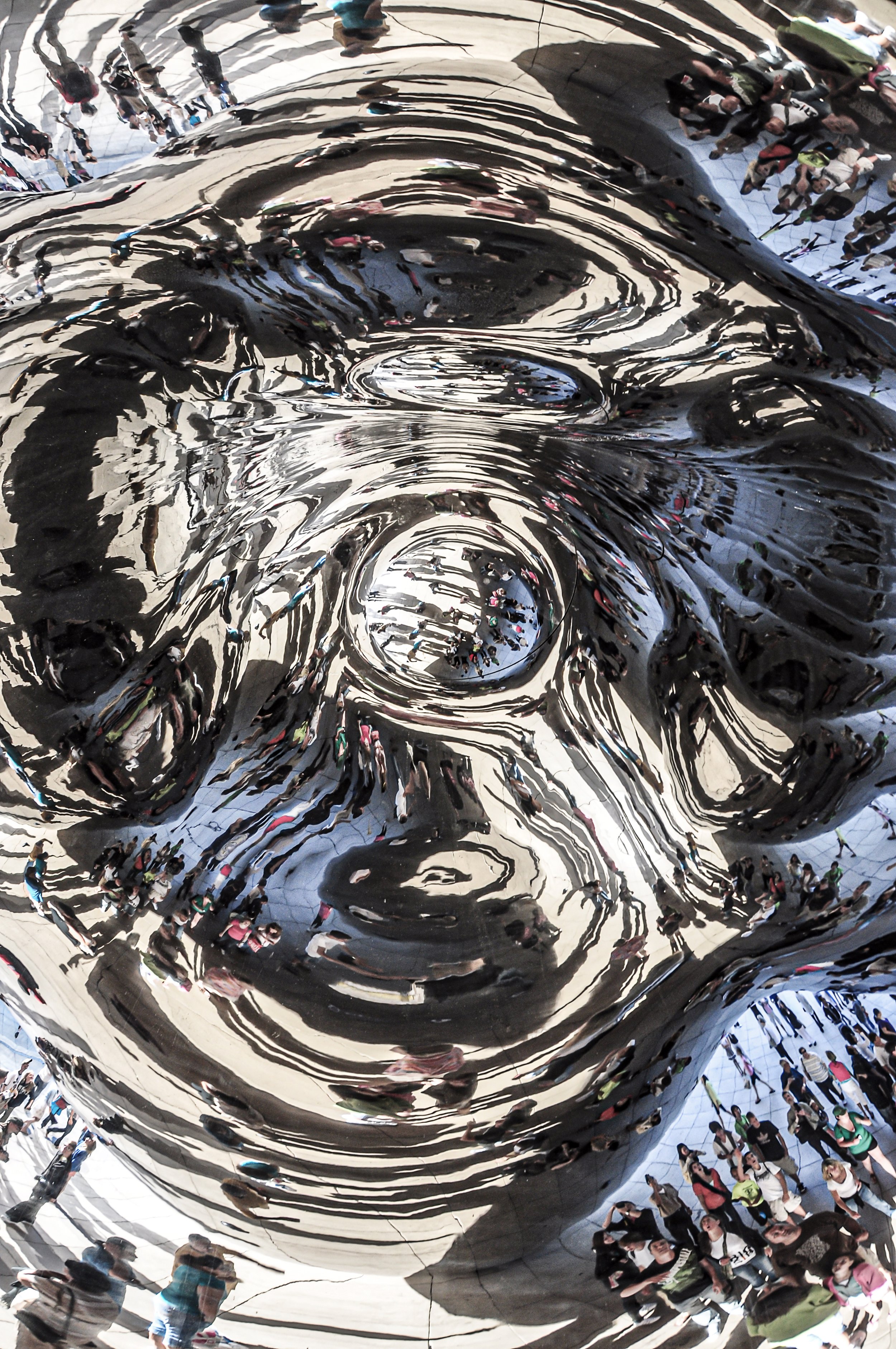 Cloud Gate, Anish Kapoor. Chicago, USA. 2008.