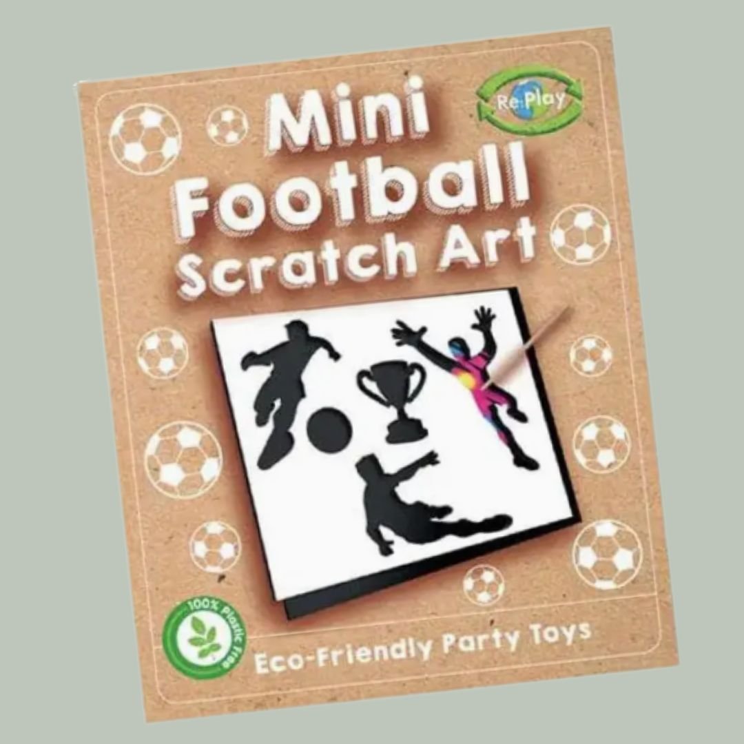 Football Mini Scratch Art