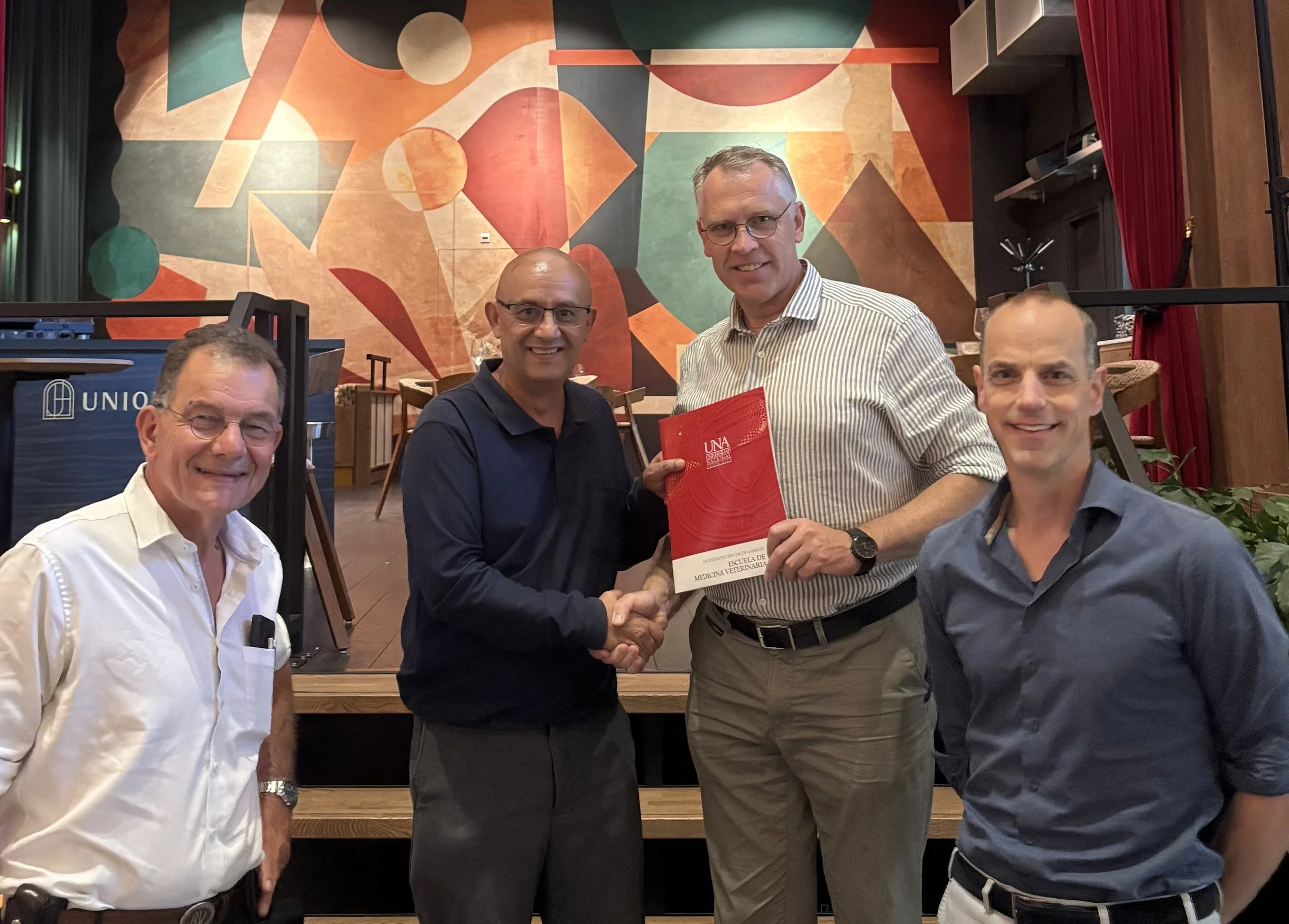 MEMORANDUM OF UNDERSTANDING SIGNED WITH UNIVERSIDAD NACIONAL DE COSTA RICA