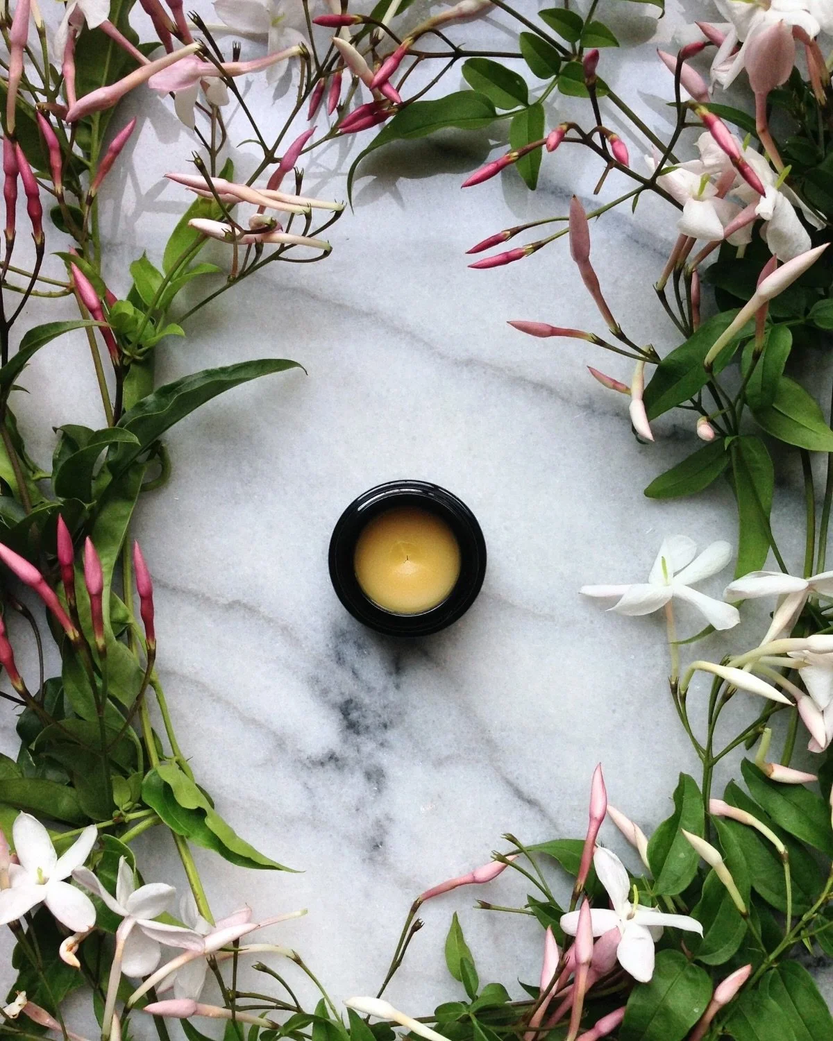 scent of the moment: our botanical perfume no. 1 

spicy and sweet, with a hint of smoke &amp; a rich jasmine heart. a beautiful scent for autumn. 

notes of cardamom, black pepper, jasmine, nutmeg, vanilla, sandalwood, lapsang souchong, peru balsam 